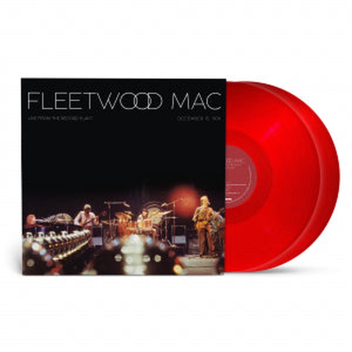 Fleetwood Mac Live From The Record Plant, Dec 15, 1974 Vinyl LP Transparent Red Colour 2025