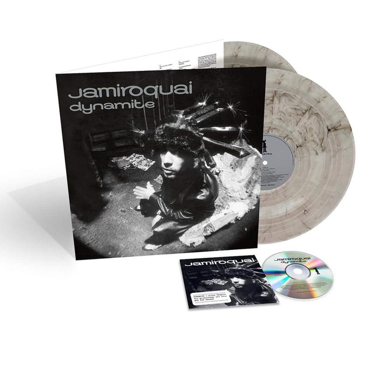JAMIROQUAI 8211 Dynamite (20th Anniversary Edition) 8211 2LP 8211 8216Dynamite Smoke8217 Coloured Vinyl Bonus CD JUN 13