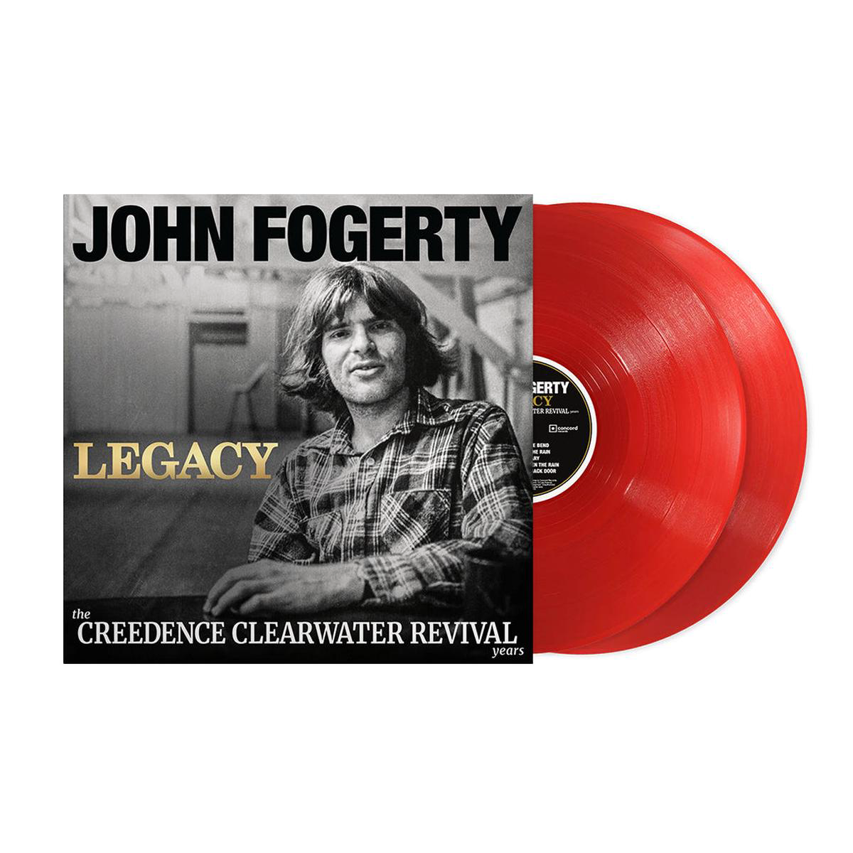 JOHN FOGERTY 8211 Legacy The Creedence Clearwater Revival Years 8211 2LP 8211 Translucent Ruby Red Vinyl