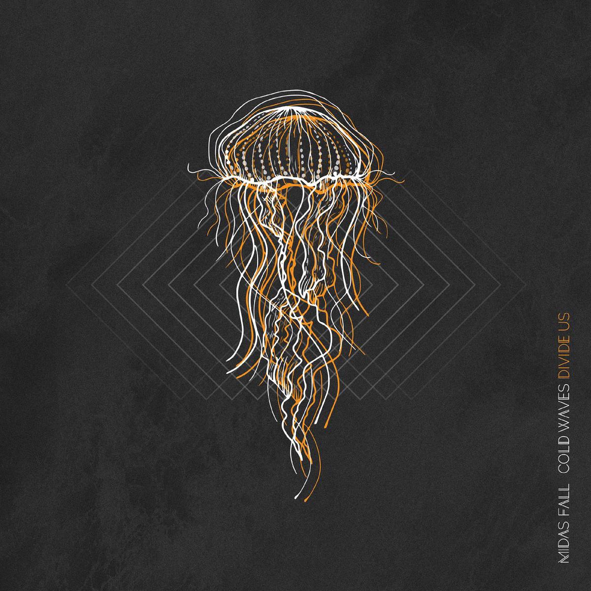Midas Fall Cold Waves Divide Us (CLEAR WITH ORANGE & BLACK SPLATTER VINYL) – Default Title