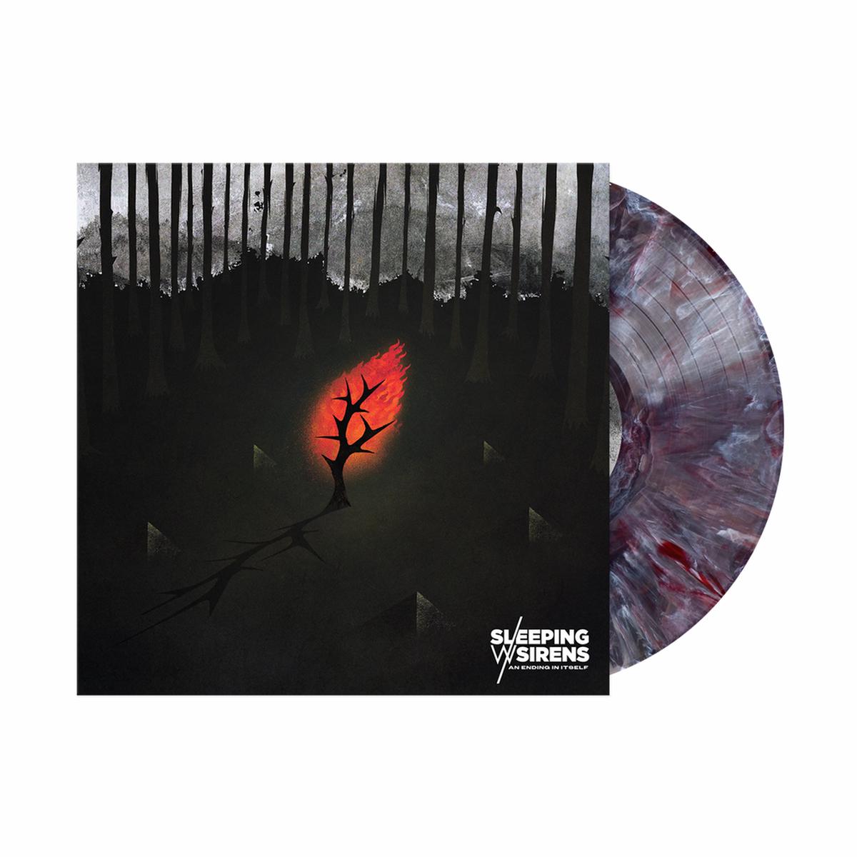 Pre-Order: Sleeping With Sirens – An Ending In Itself (Black/White/Red Swirl)