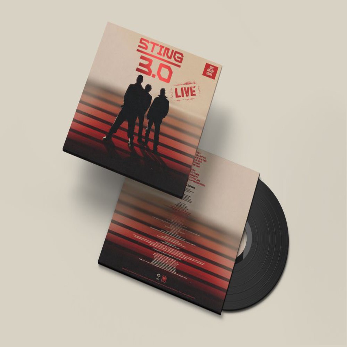 Sting 3.0 Live Vinyl LP 2025