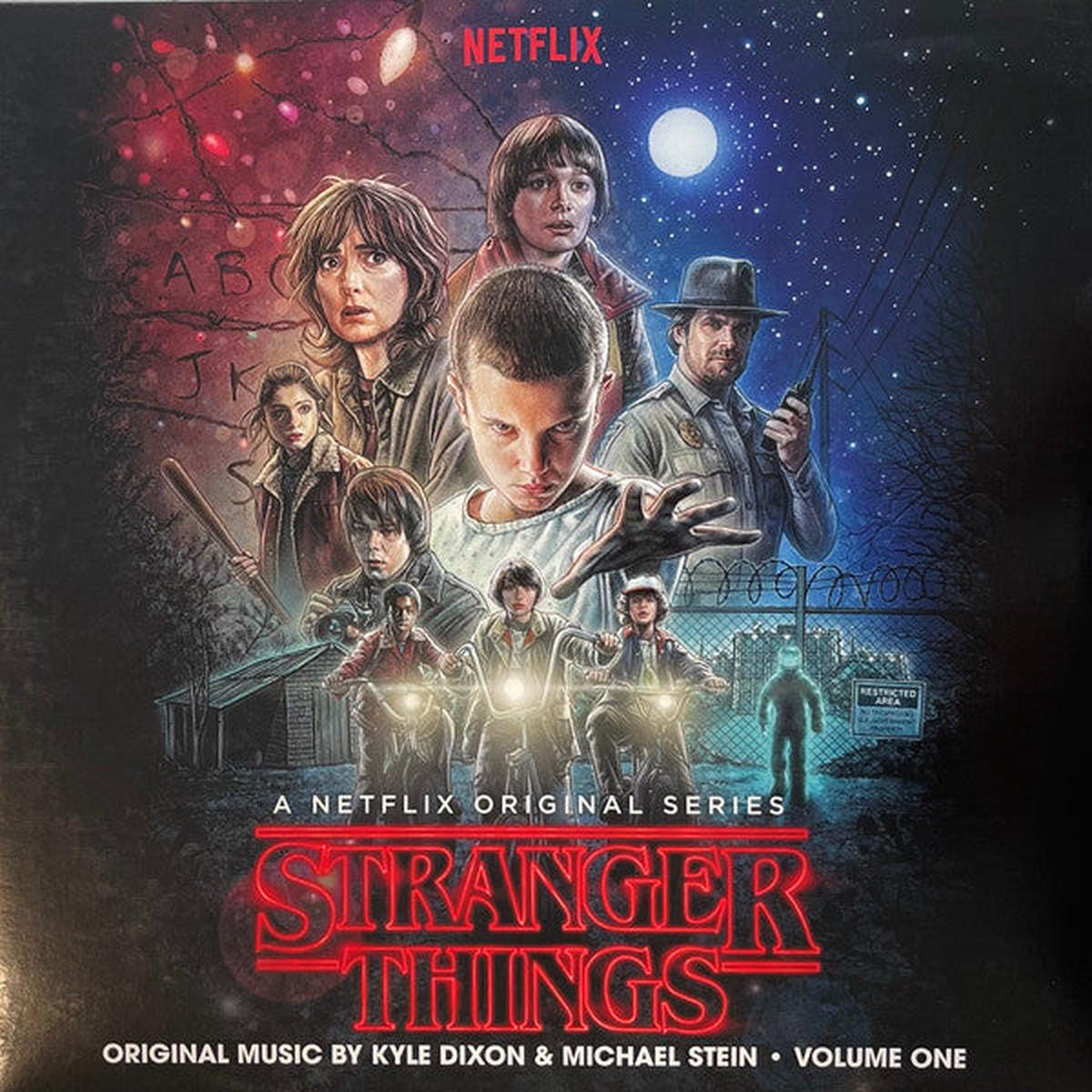 Stranger Things – Volume One (A Netflix Original Series) Red Transparent With Black Swirl 2LP IMPORT
