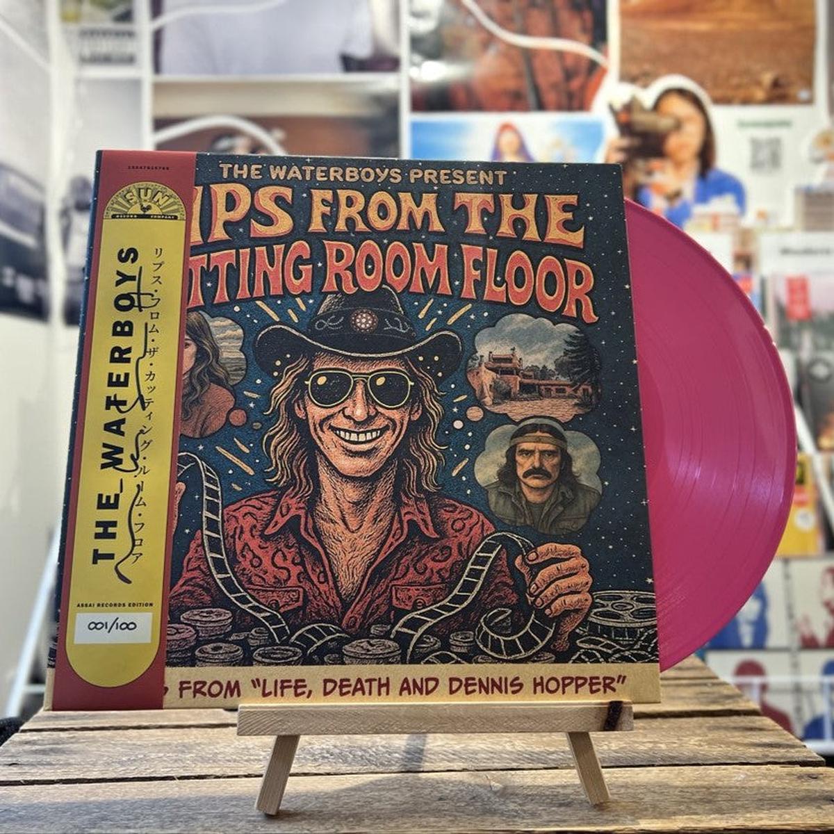 The Waterboys Present: Rips From The Cutting Room Floor Vinyl LP Signed  Obi Edition Pink Colour 2025