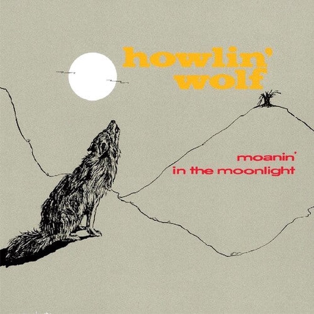 Howlin Wolf Moanin In The Moonlight – Record Album – Vinyl LP