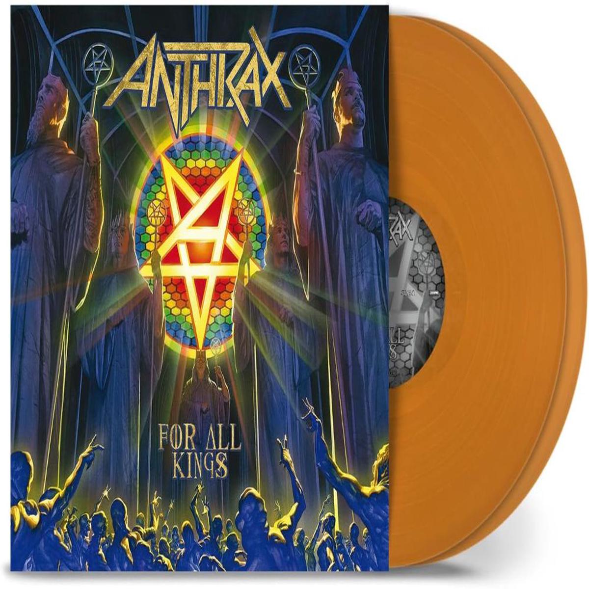 Anthrax For All Kings Vinyl LP Transparent Orange Colour 2025 – Default Title