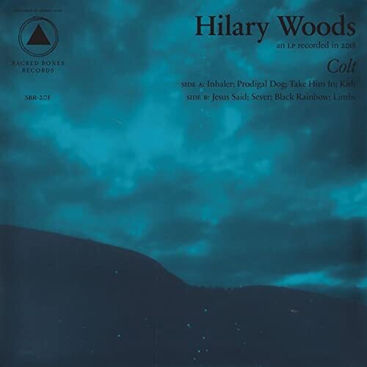 Hilary Woods Colt – Record Album – Vinyl LP