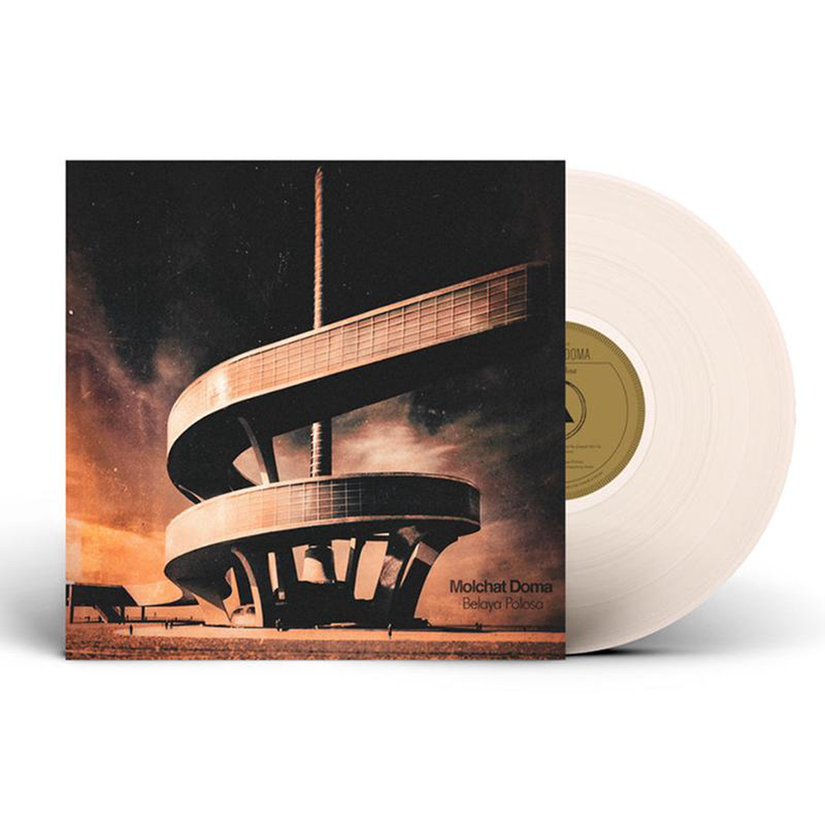 MOLCHAT DOMA 8211 Belaya Polosa 8211 LP 8211 Cloudy Clear Vinyl