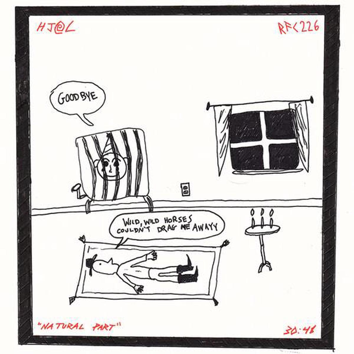 Natural Part -Ttransparent Red – Vinyl LP