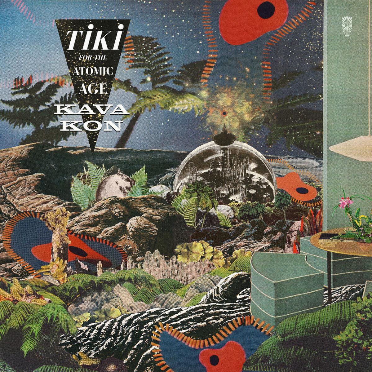 Pre-Order: Kava Kon – Tiki For The Atomic Age – Iridescent Green [Colored Vinyl]