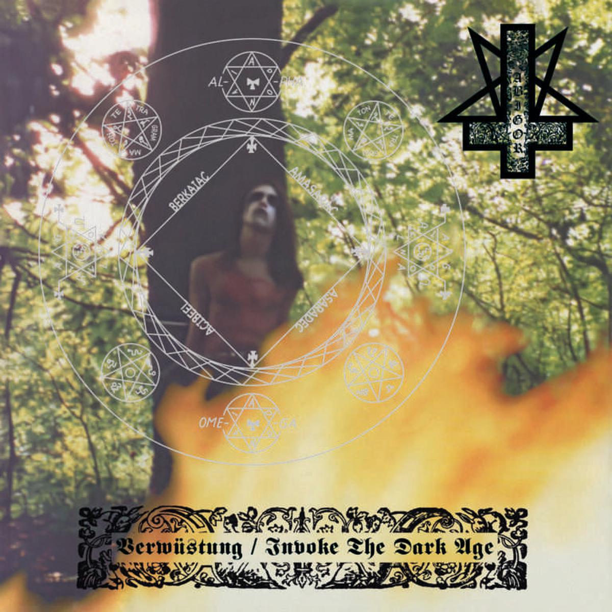 ABIGOR Verwstung / Invoke The Dark Age LP (PREORDER)