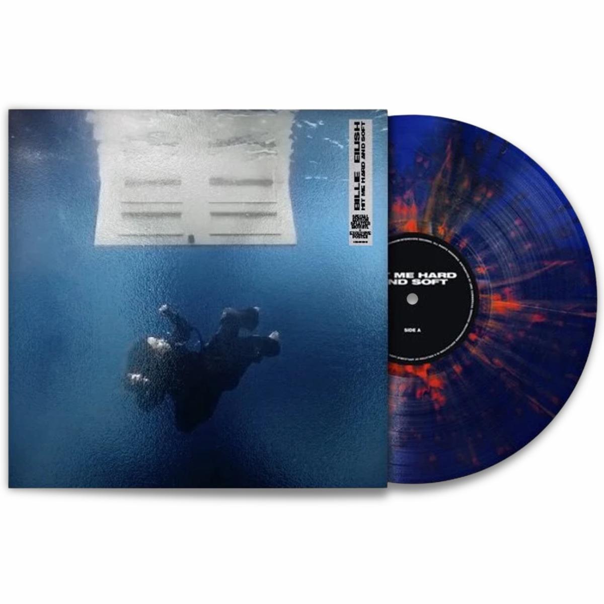 Billie Eilish Hit Me Hard And Soft (Special Edition, Blue with Orange Splatter BioVinyl)