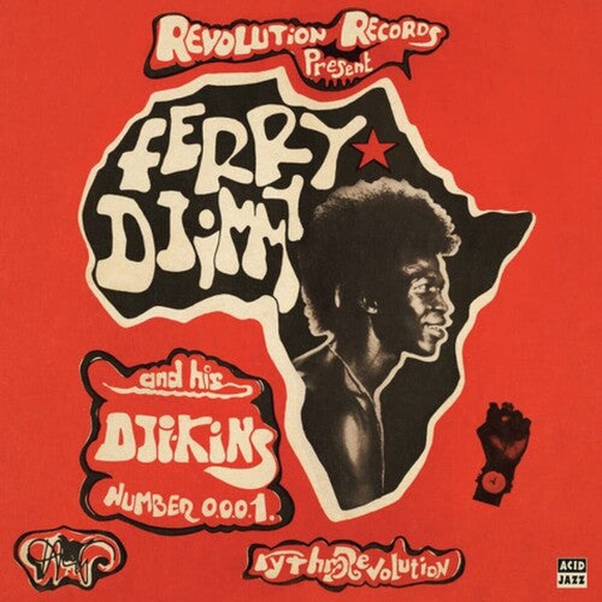 Ferry Djimmy Rhythm – Red – Record Album – Vinyl LP