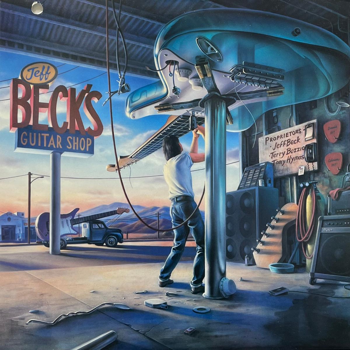 JEFF BECK / Jeff Beck’s Guitar Shop (Epic E 44313, LP)