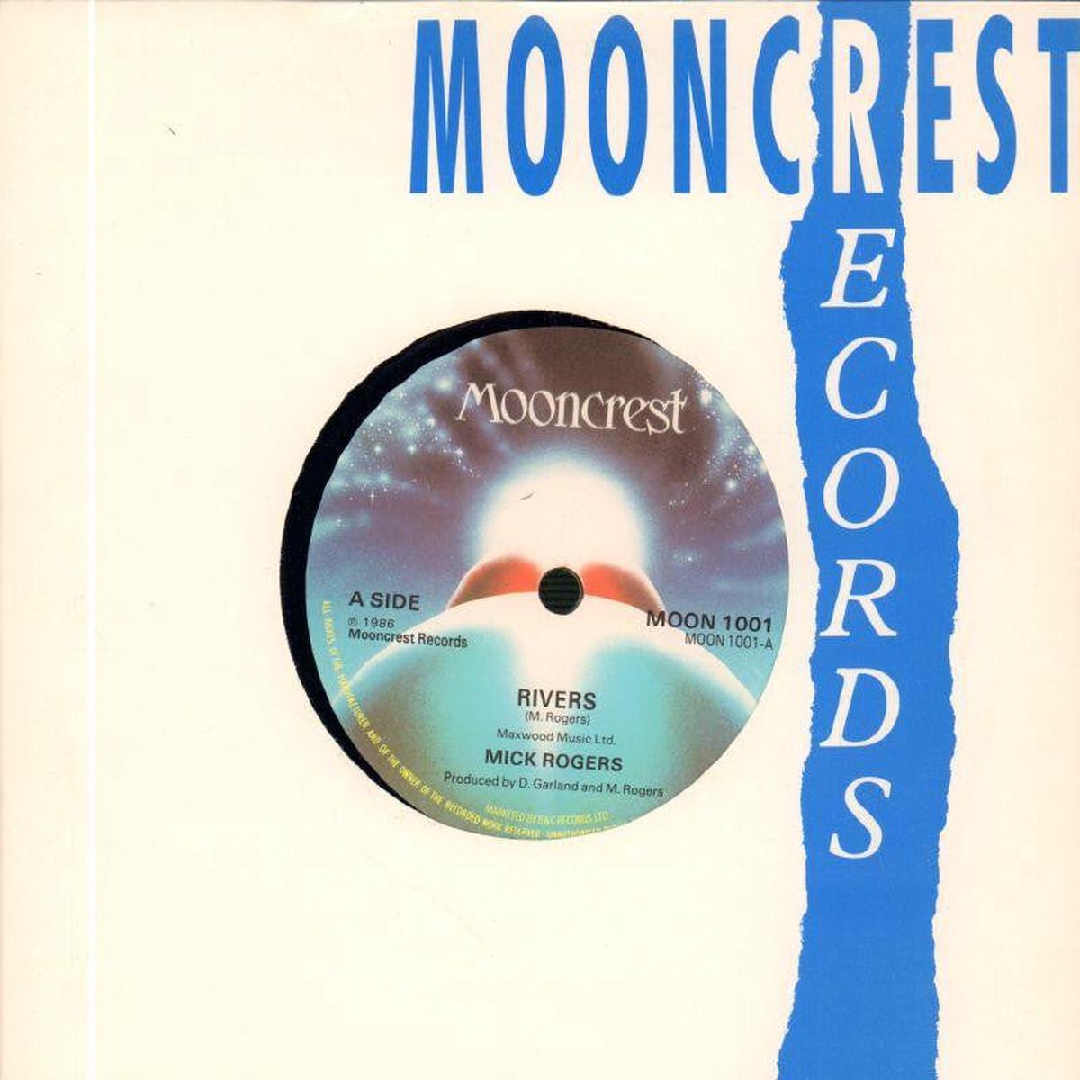 Rivers/Gold in My Pocket-Mooncrest-7  Vinyl-M/M