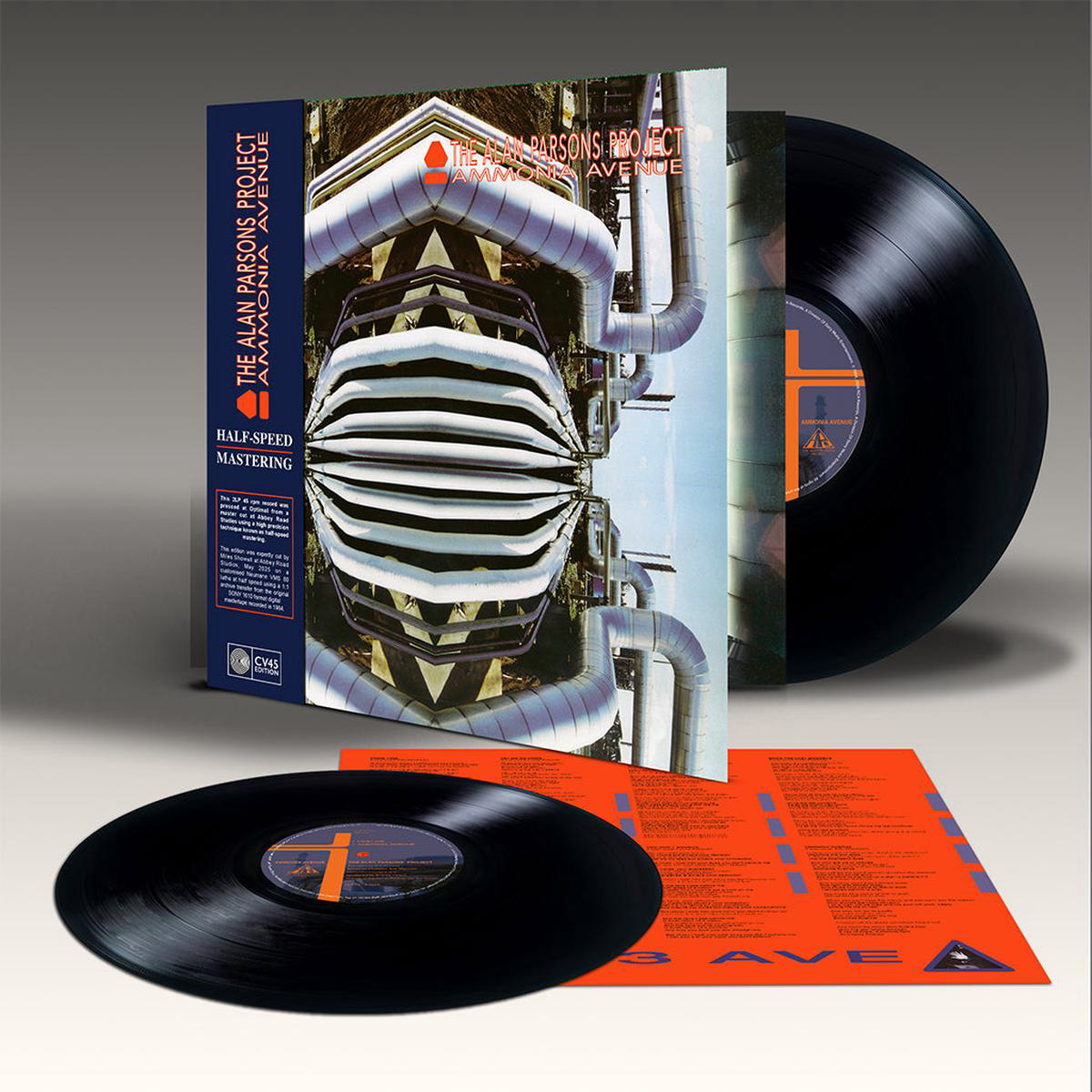 THE ALAN PARSONS PROJECT 8211 Ammonia Avenue (CV 45 Audiophile Edition) 8211 2LP 8211 Deluxe 180g Black Vinyl MAR 27