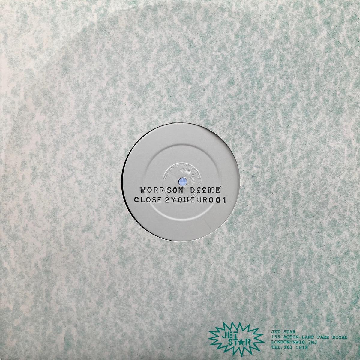 D.D MORRISON / Close 2 You / I Want To Love U (EURO 01, 12inch)