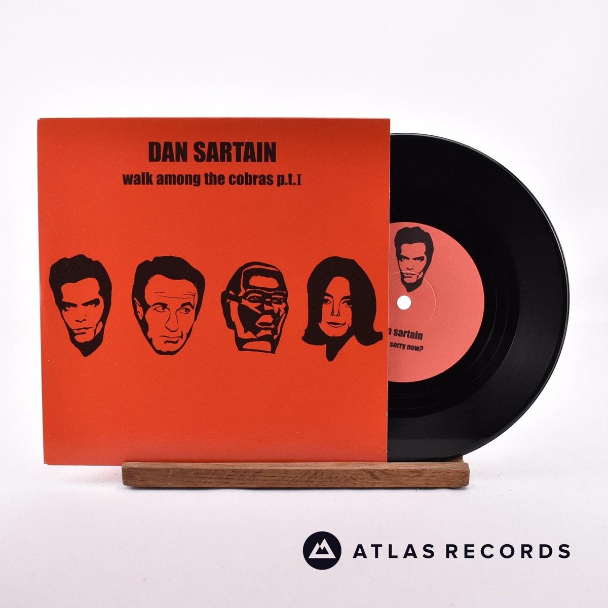 Dan Sartain – Walk Among The Cobras P.T.I – 7″ Vinyl Record – NM/EX