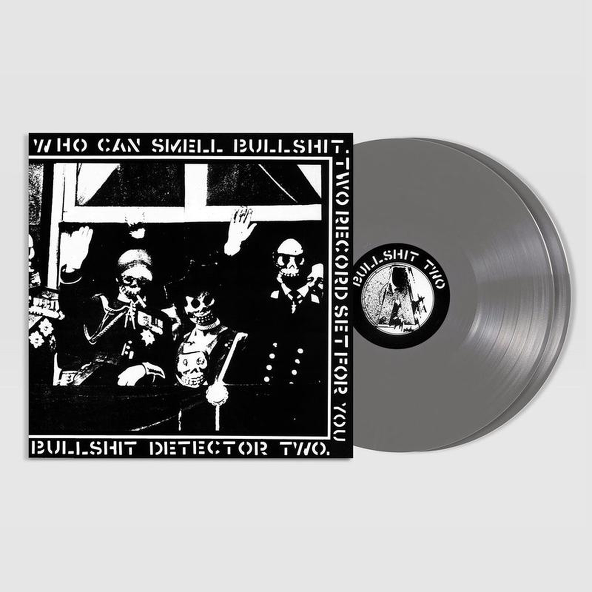 VARIOUS CRASS PRESENTS 8211 Bullshit Detector Two (2023 Reissue) 8211 2LP 8211 Grey Vinyl