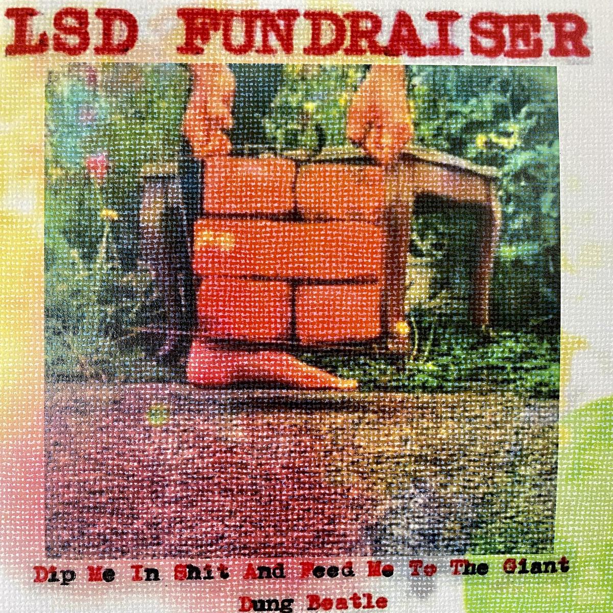 LSD FUNDRAISER-DIP ME IN SHIT & FEED ME TO THE GIANT DUNG BEATLE 10″ *NEW*