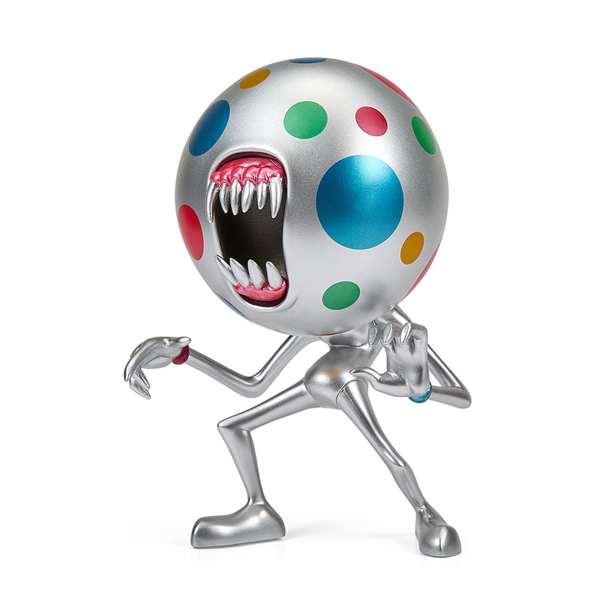 Metallic Breaker Candemon Art Figure by Alex Pardee Kidrobotcom Exclusive Limited Edition of 200
