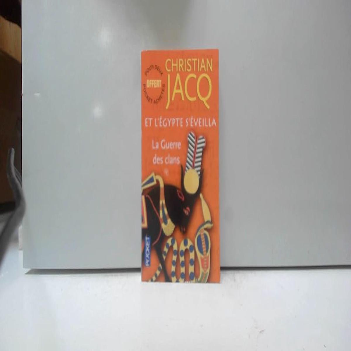Used book  And Egypt Awoke Volume I: The War of the Clans – Christian Jacq