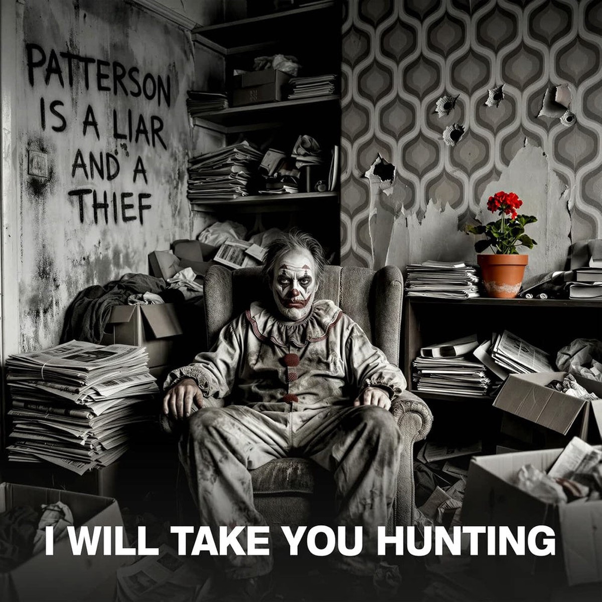 I Will Take You Hunting Patterson is a Liar and a Thief Vinyl LP Geranium Red Colour 2026