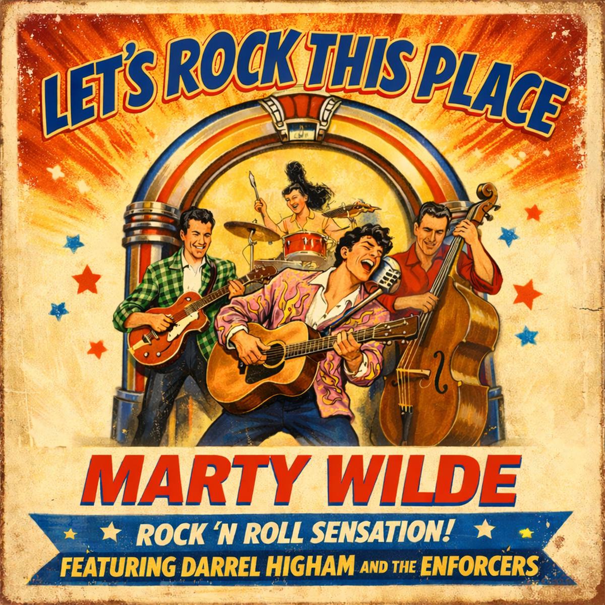 MARTY WILDE – Let’s Rock This Place – LP – Vinyl
