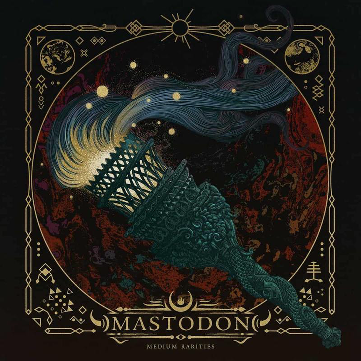 MASTODON 8211 Medium Rarities 8211 2LP 8211 Black Vinyl