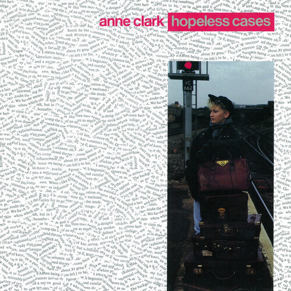 Anne Clark Hopeless Cases – Record Album – Vinyl LP