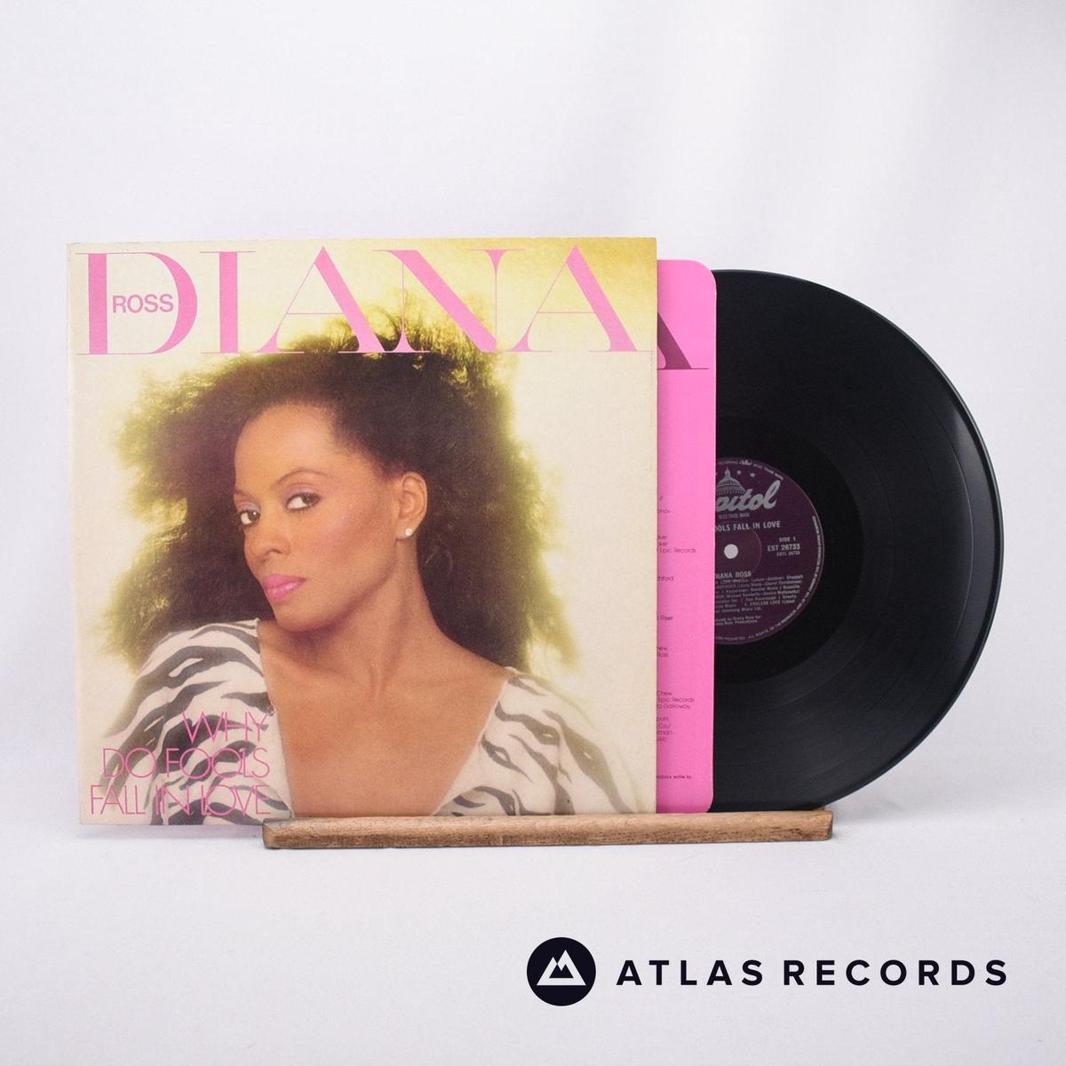 Diana Ross – Why Do Fools Fall In Love – LP Vinyl Record – EX/EX