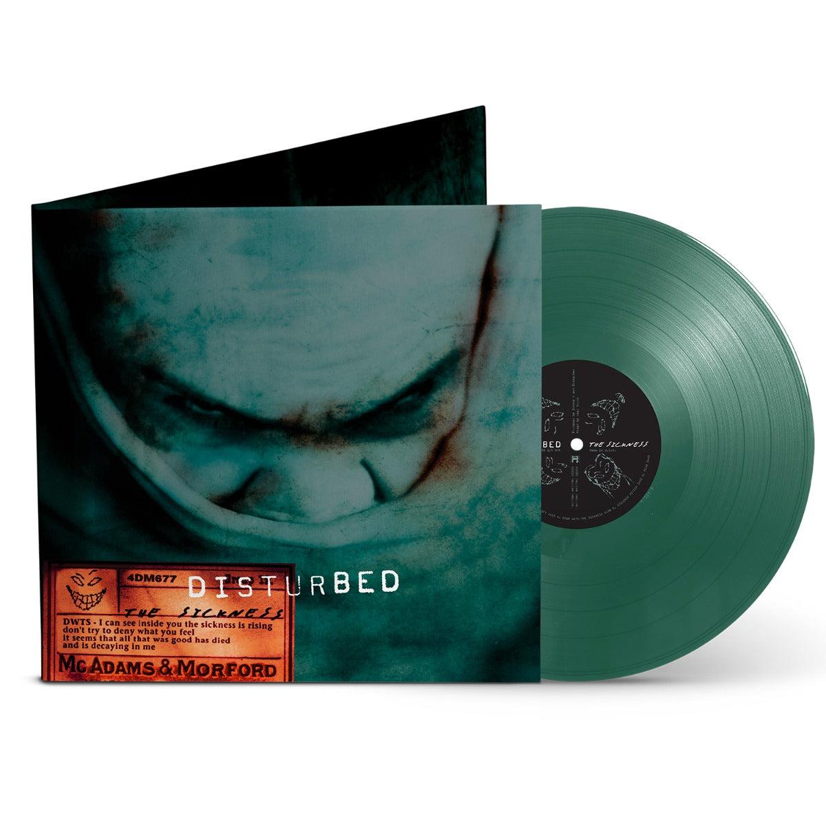 Disturbed – The Sickness [Explicit Content] (25th Anniversary Edition, Green Vinyl) ((Vinyl)) – Default Title