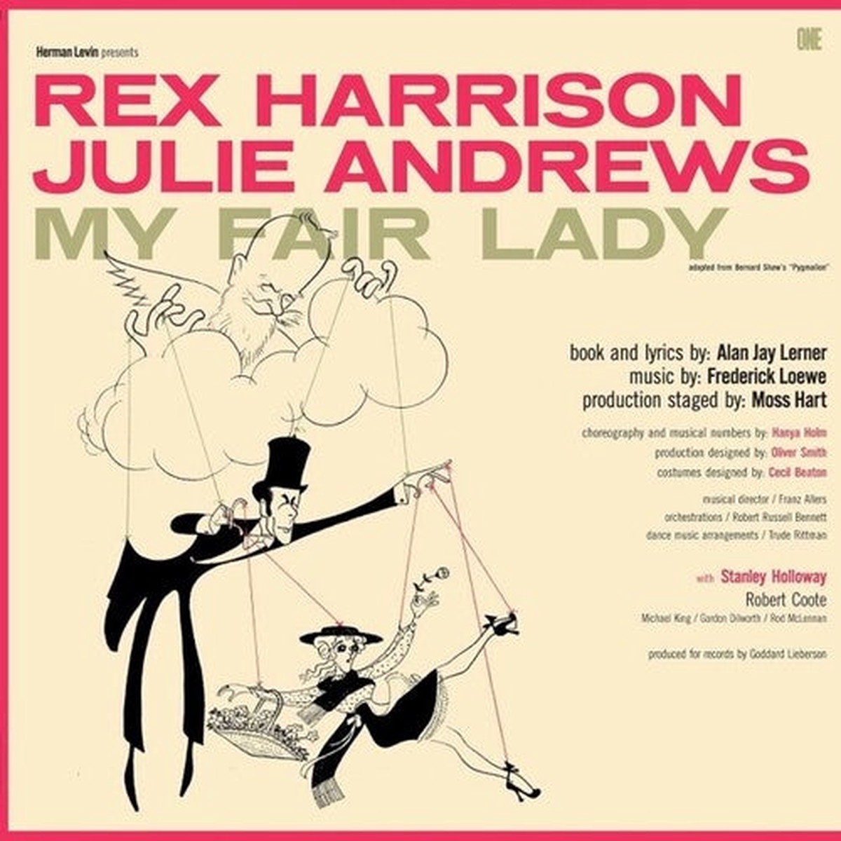 Frederick Loewe My Fair Lady (Original Broadway Cast Recording) – Record Album – Vinyl LP