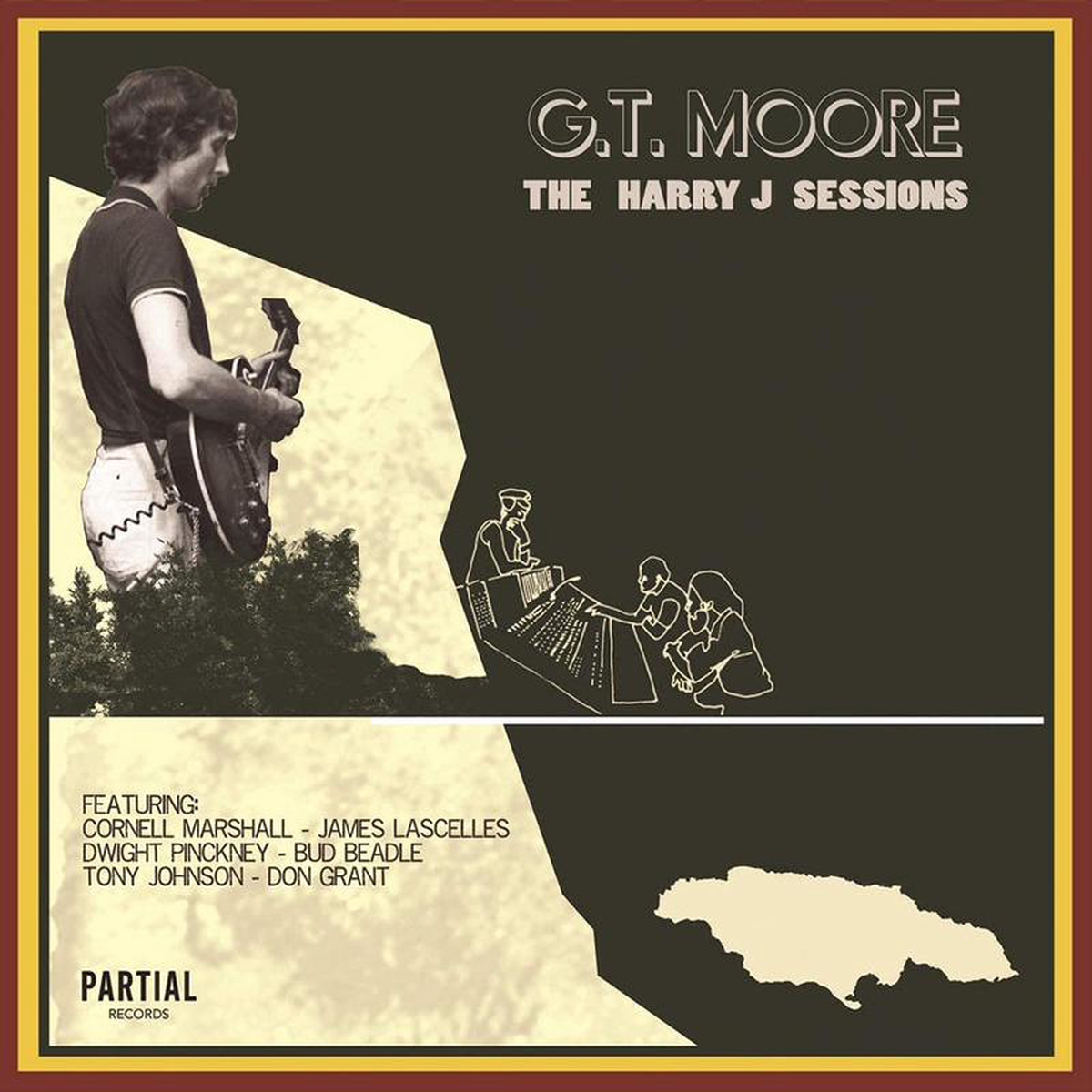 GT MOORE- The Harry J Sessions 8211 LP 8211 Vinyl
