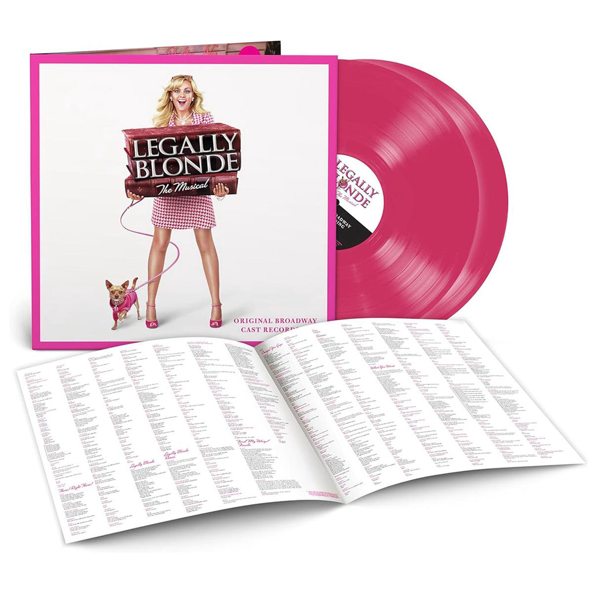 ORIGINAL BROADWAY CAST 8211 Legally Blonde 8211 The Musical 8211 2LP 8211 Hot Pink Vinyl JUL 18