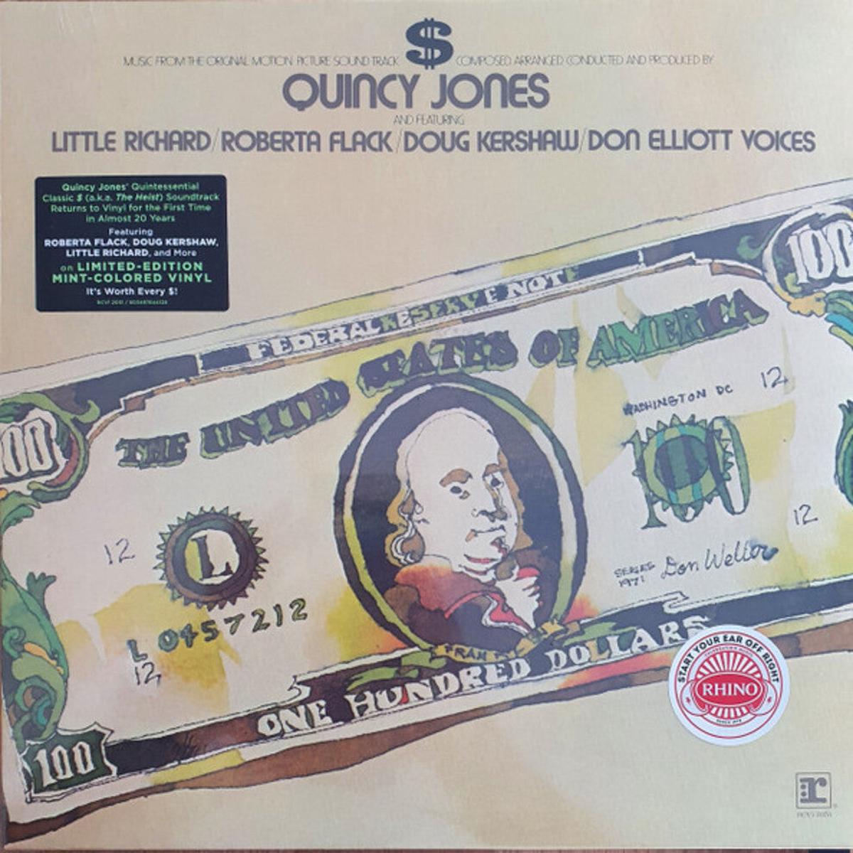 Quincy Jones – $ (Original Motion Picture Soundtrack) [SYEOR 2022 Limited Edition Mint Green LP]