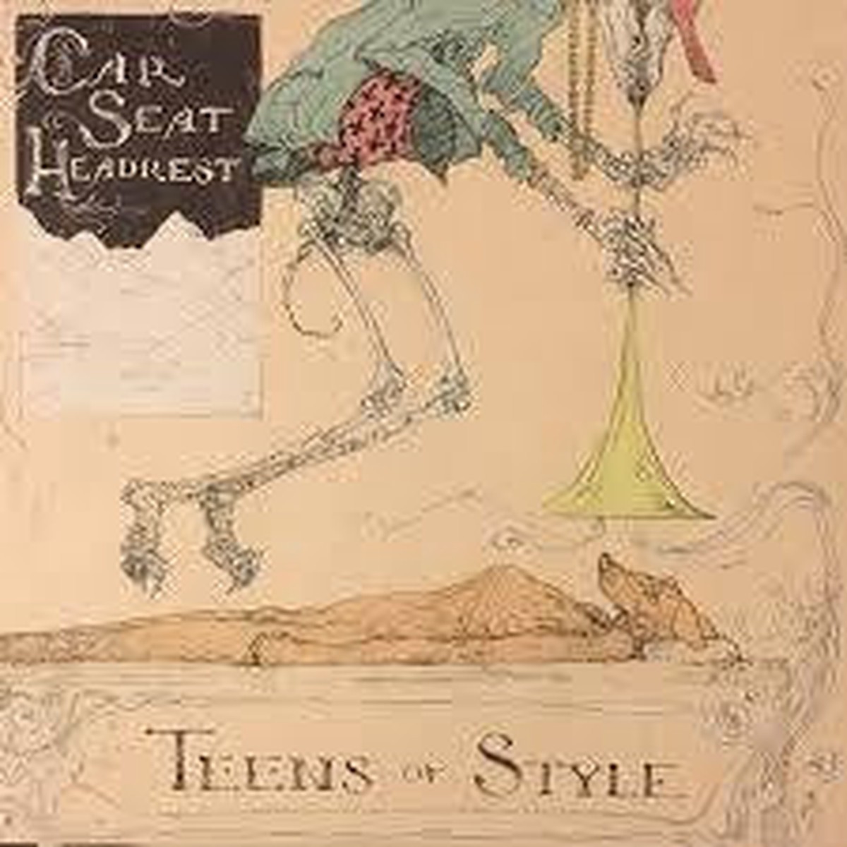 CAR SEAT HEADREST-TEENS OF STYLE LP NM COVER NM