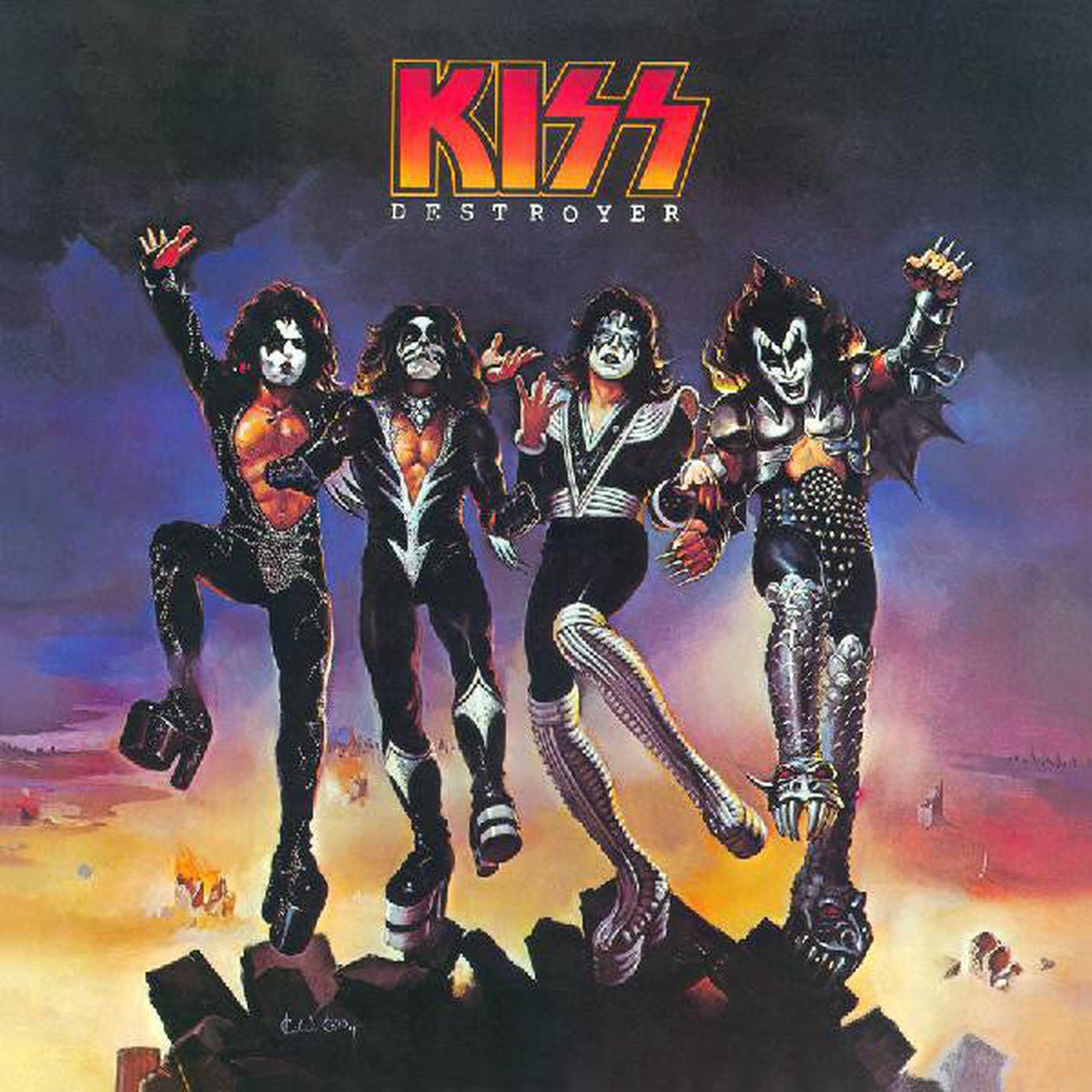 Kiss 8211 Destroyer ( Orange Vinyl)