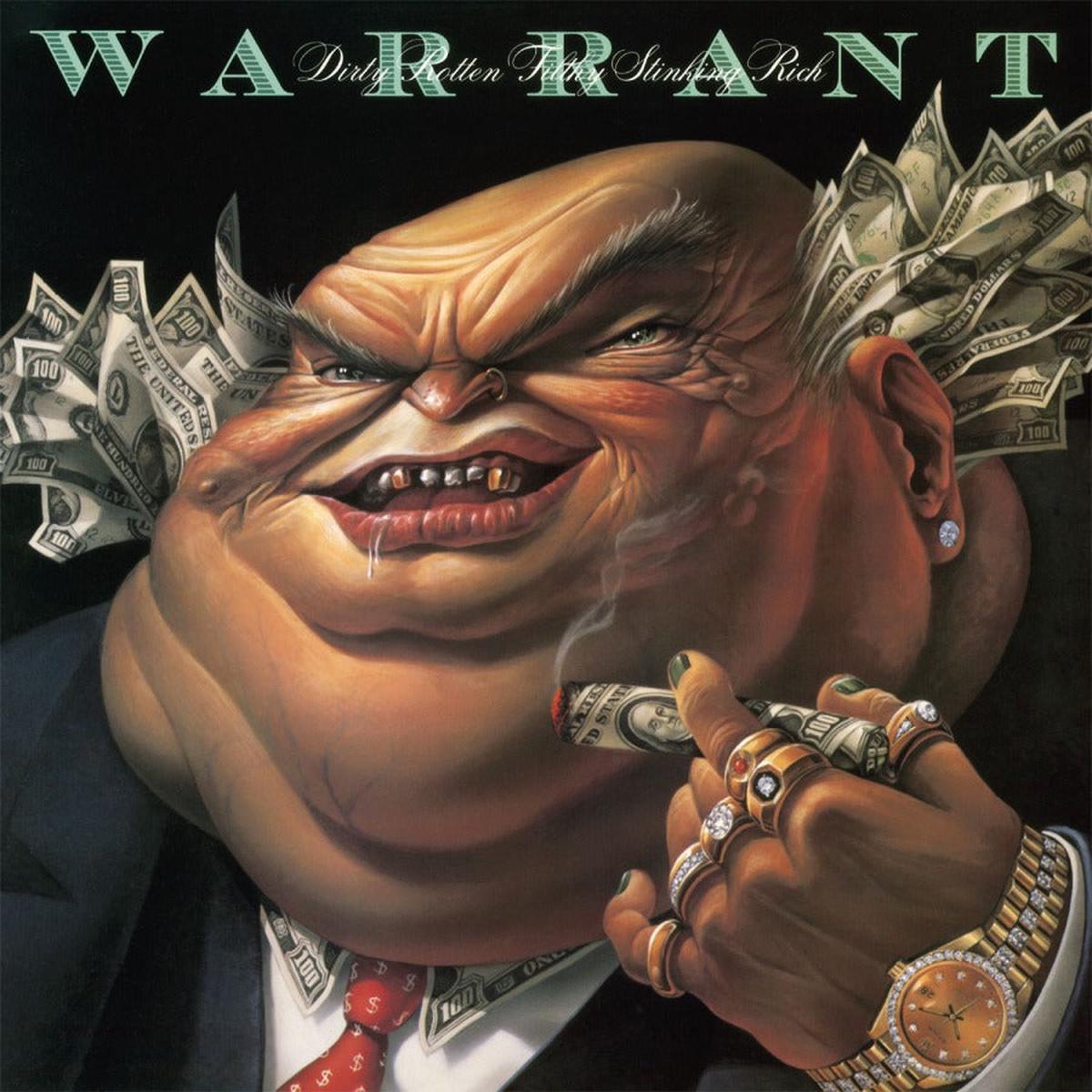 Warrant – Dirty Rotten Filthy Stinking Rich (Clear)