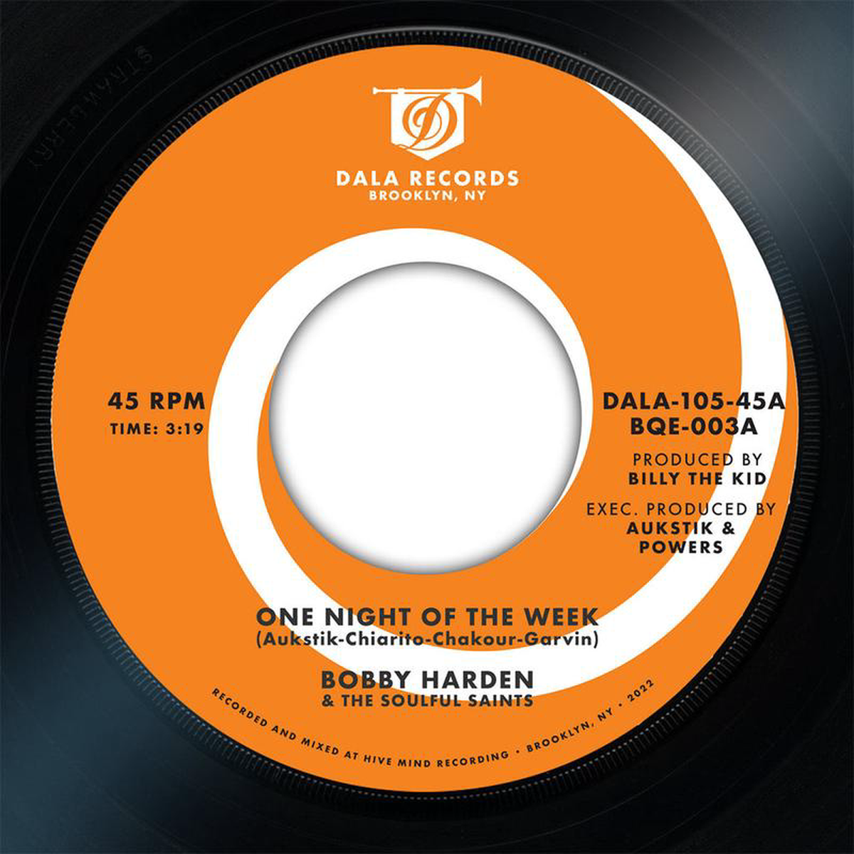 BOBBY HARDEN 038 THE SOULFUL SAINTS 8211 One Night Of The Week Raise Your Mind 8211 78221 8211 Vinyl