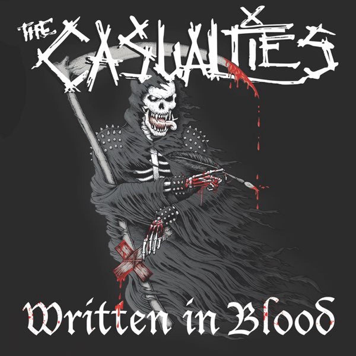 Casualties – Written In Blood (White)