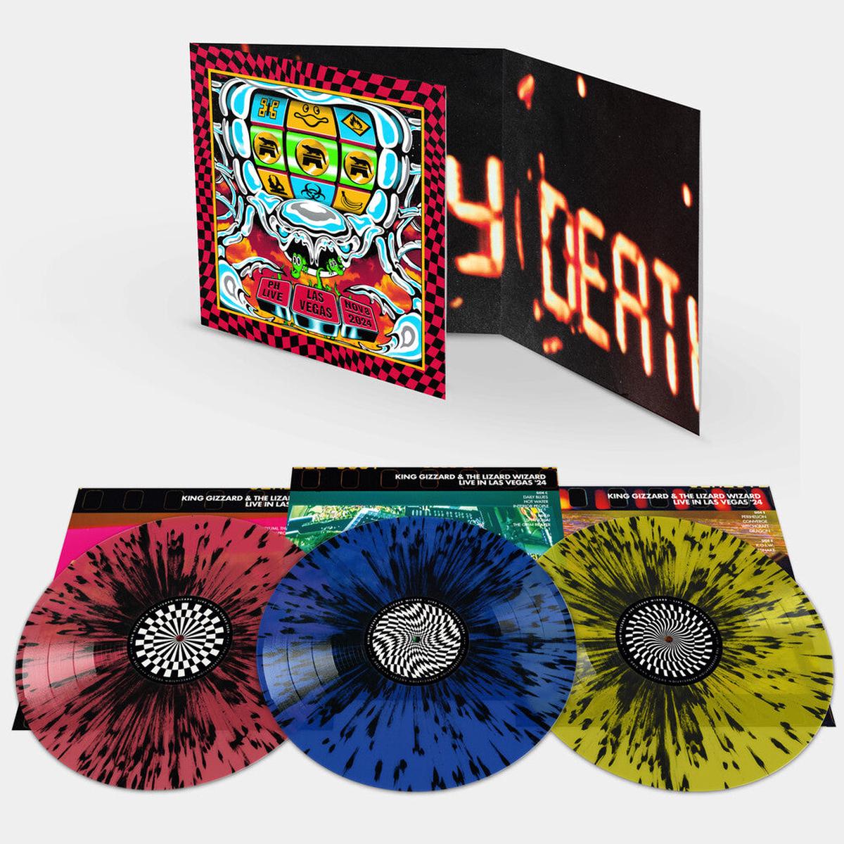 King Gizzard And The Lizard Wizard – King Gizzard – Live In Las Vegas ’24 (Blue) [Colored Vinyl]