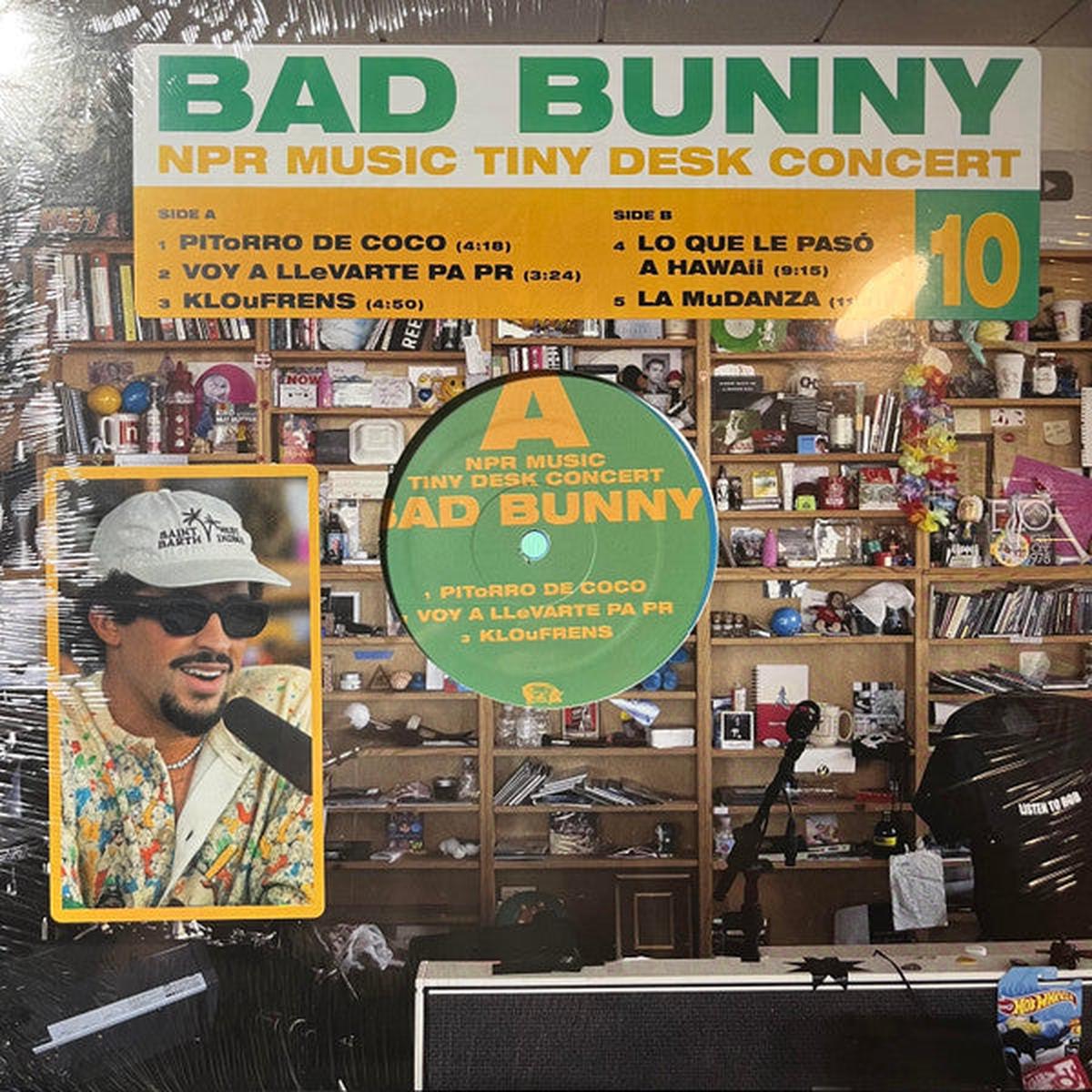 Bad Bunny – NPR Music Tiny Desk Concert (COLOR VINYL) | Mint (M) Mint (M) – – HIP HOP *SEALED/COLOR*