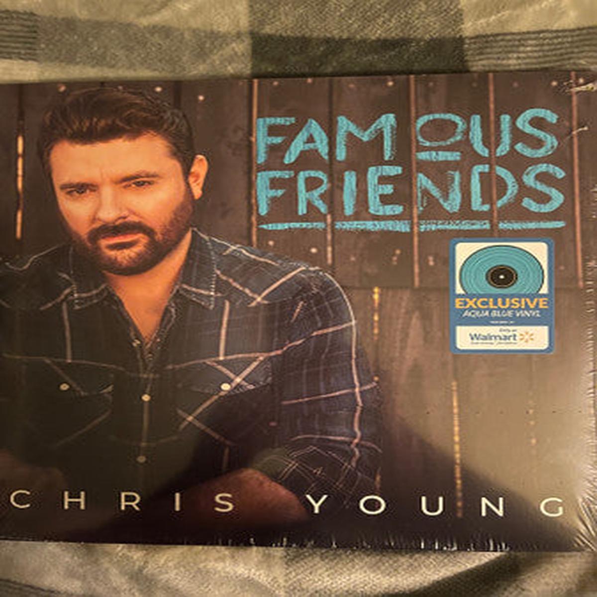 Chris Young – Famous Friends (Mint (M)) Folk World & Country (LP, Aqu)