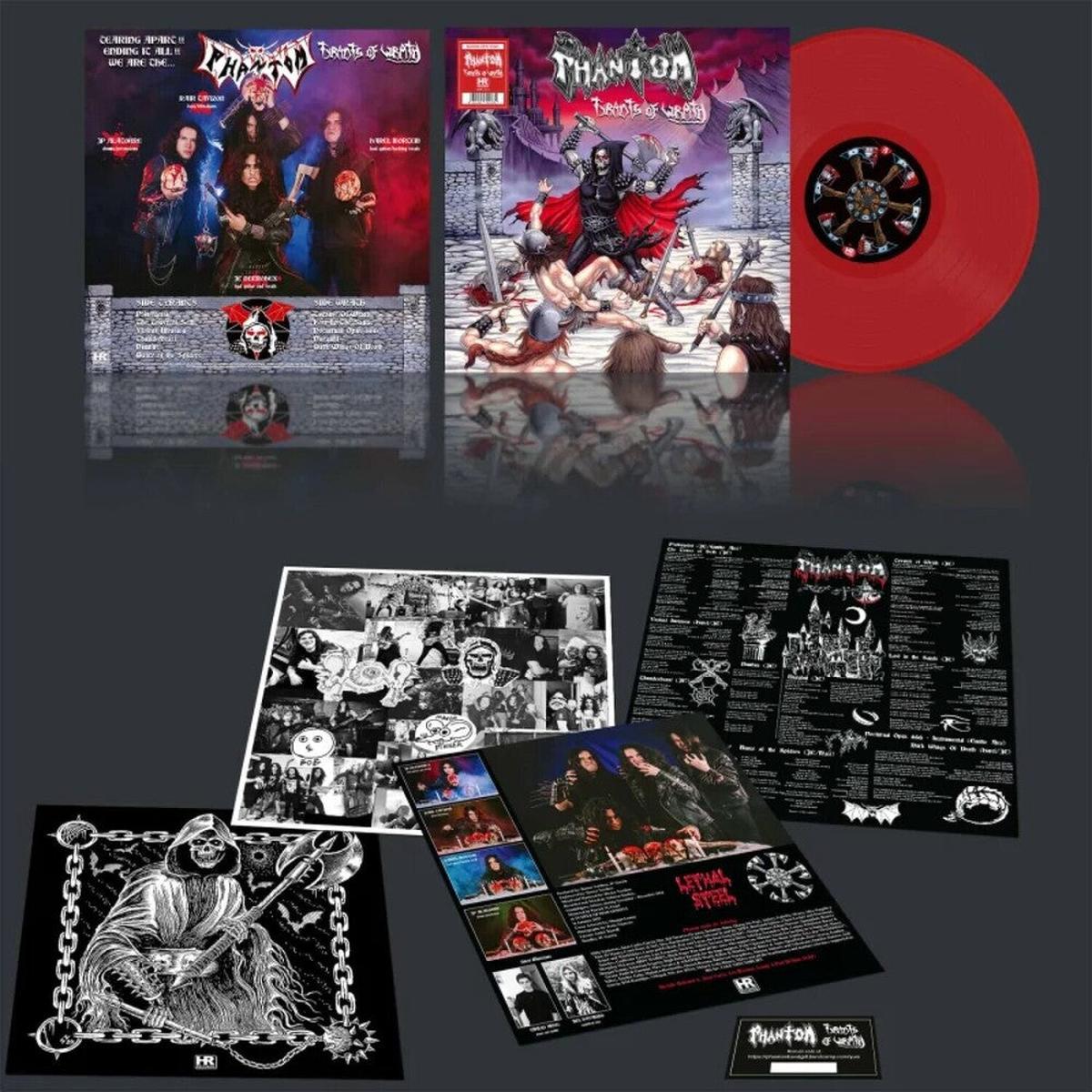 Phantom – Tyrants Of Wrath – Red [Colored Vinyl] (Red) [Download Included]