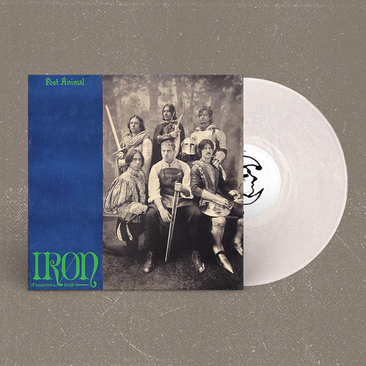 POST ANIMAL 8211 Iron Expansion Pack 8211 78221 8211 Concrete Metallic Silver Colour Vinyl DEC 5