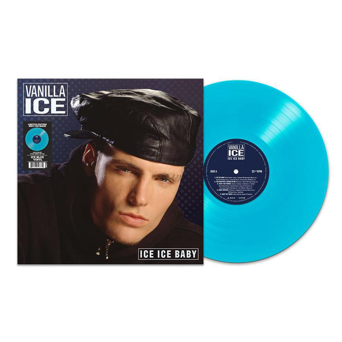 VANILLA ICE 8211 Ice Ice Baby (Reissue) 8211 LP 8211 Ice Blue Vinyl SEP 27