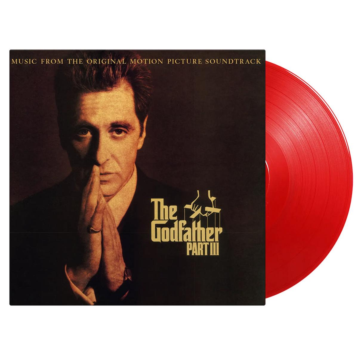 CARMINE COPPOLA & NINO ROTA – Godfather Part III (Original Score) – LP – 180g Translucent Red Vinyl