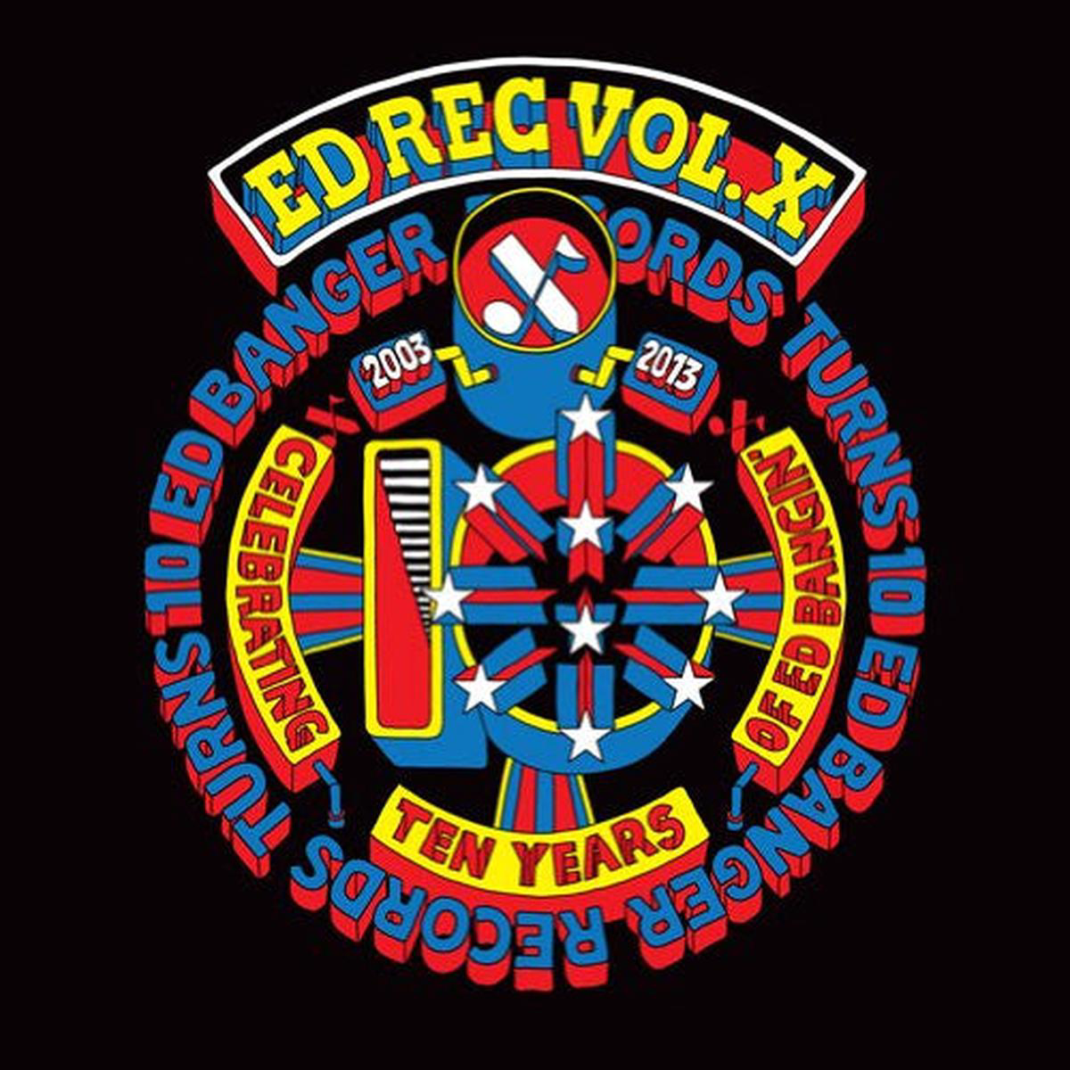ED BANGER ED REC X LP VINYL 33RPM NEW 8211 Default Title