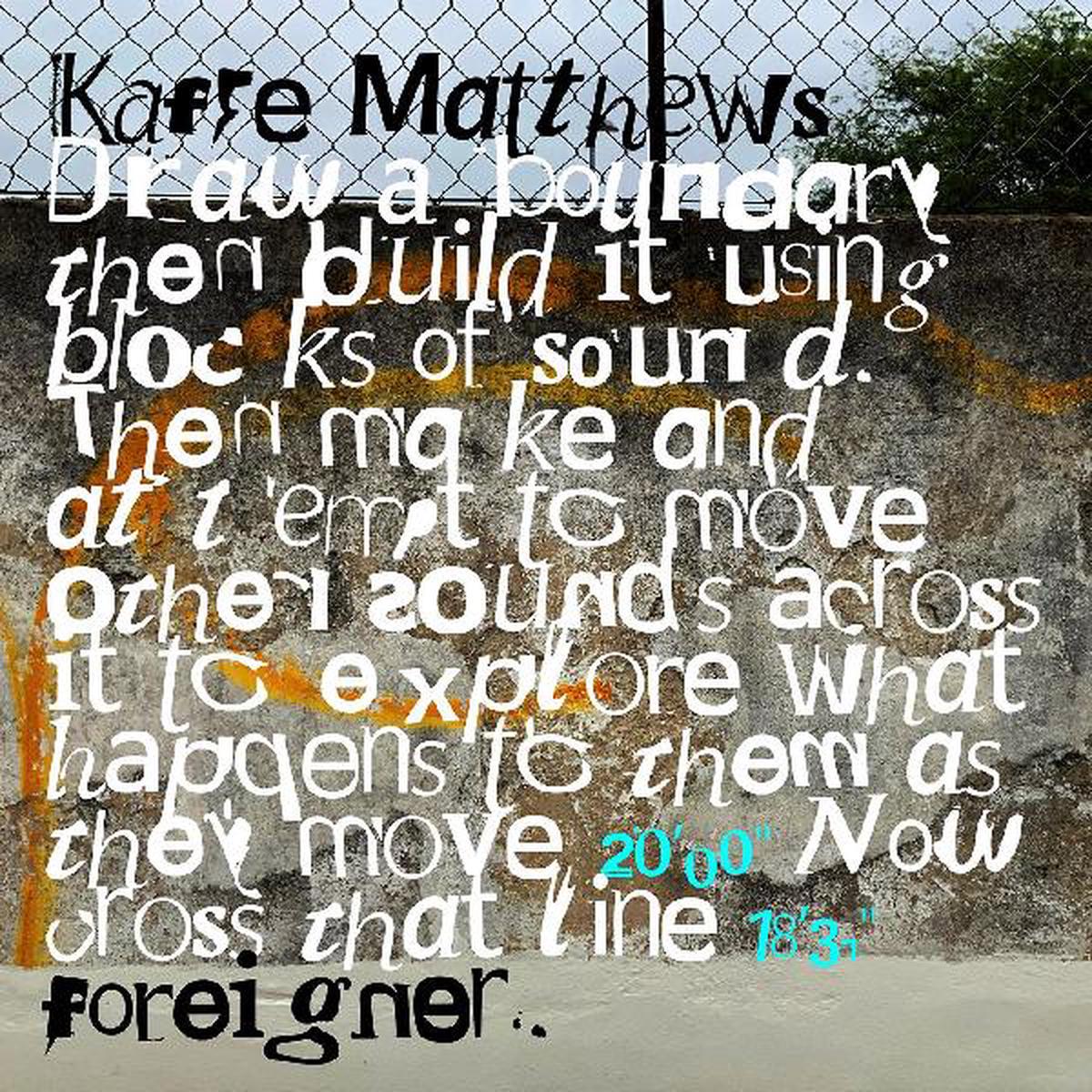 Kaffe Matthews Foreigner – Default Title